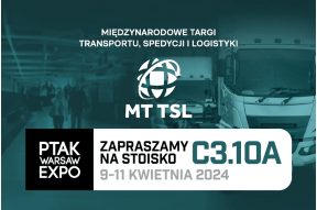Zapraszamy na Międzynarodowych Targach Transportu, Spedycji i Logistyki w Ptak Warsaw Expo! 
